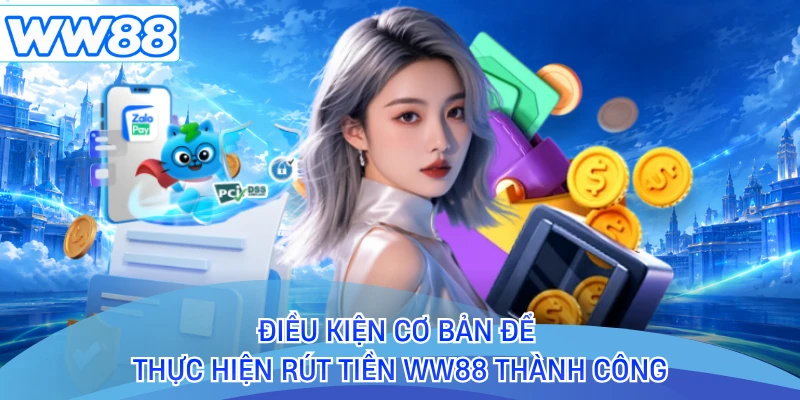 Điều kiện cơ bản để thực hiện rút tiền WW88 thành công