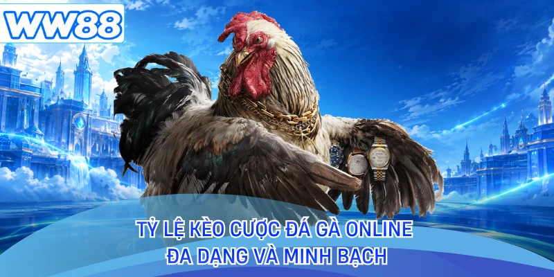 Tỷ lệ kèo cược đá gà online đa dạng và minh bạch 